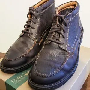 Clarks | Shoes | Clarks Mens Kyros Mid Brown Tumbcasual Boot  display picture 1